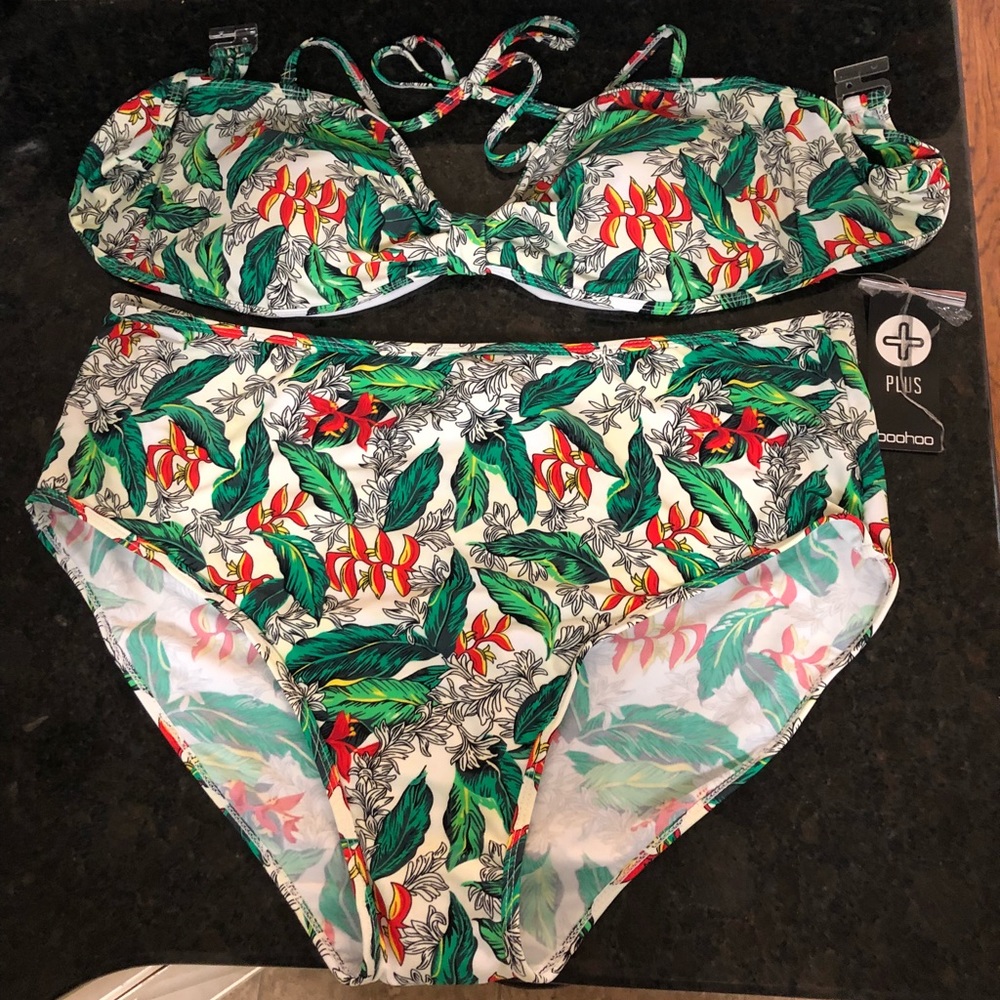 BooHoo Plus SwimSuit